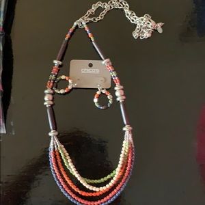CHICOS MULTI COLORED SET